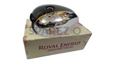 Genuine Royal Enfield Interceptor 650 Glitter and Dust Petrol Gas Fuel Tank